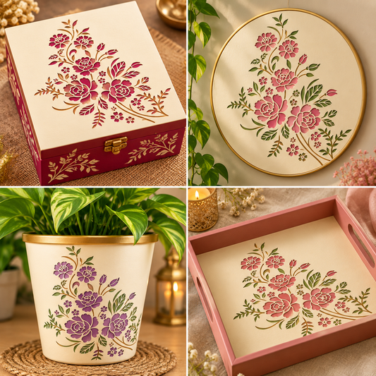 Craft Stencil A4 - L12