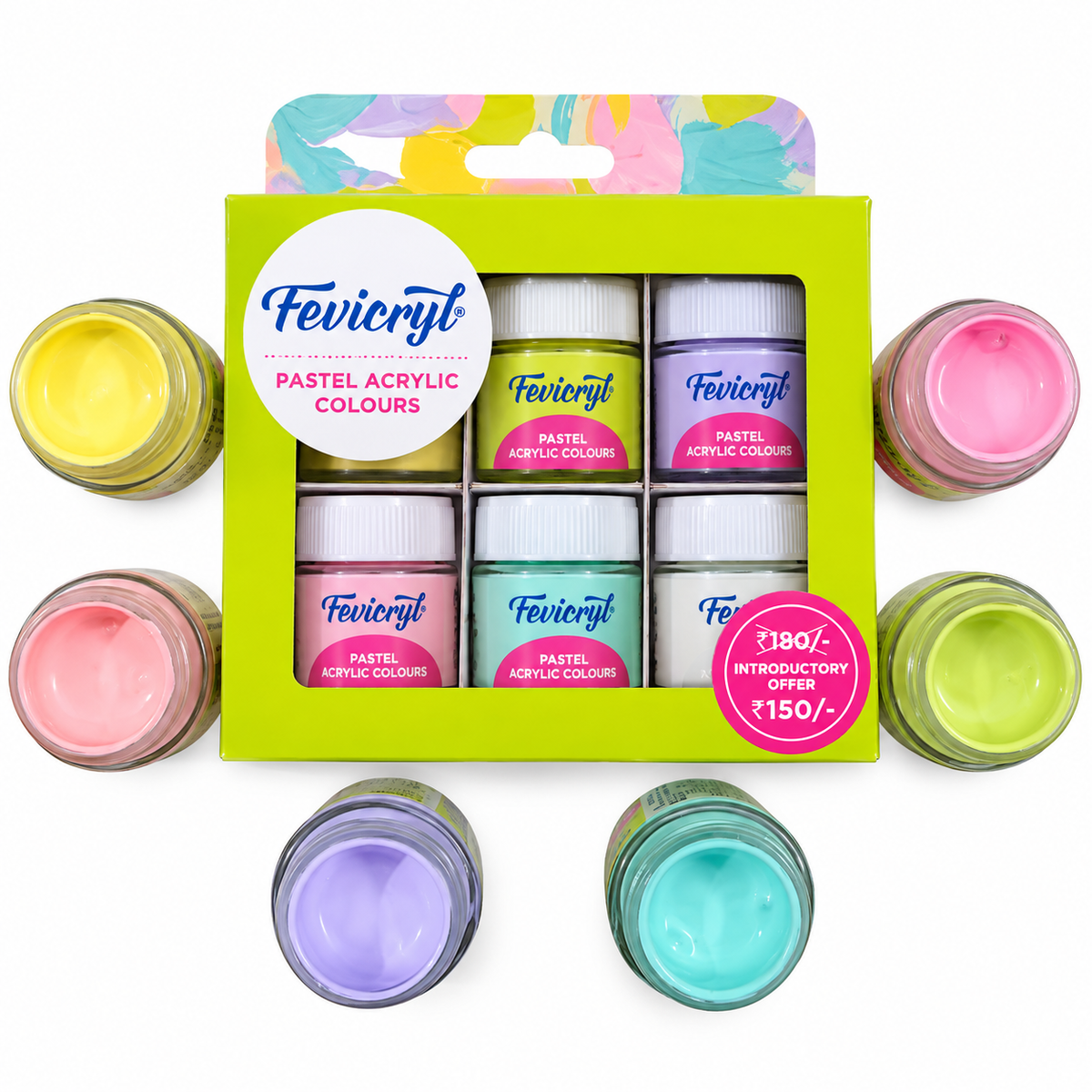 Fevicryl Pastel Acrylic Colours