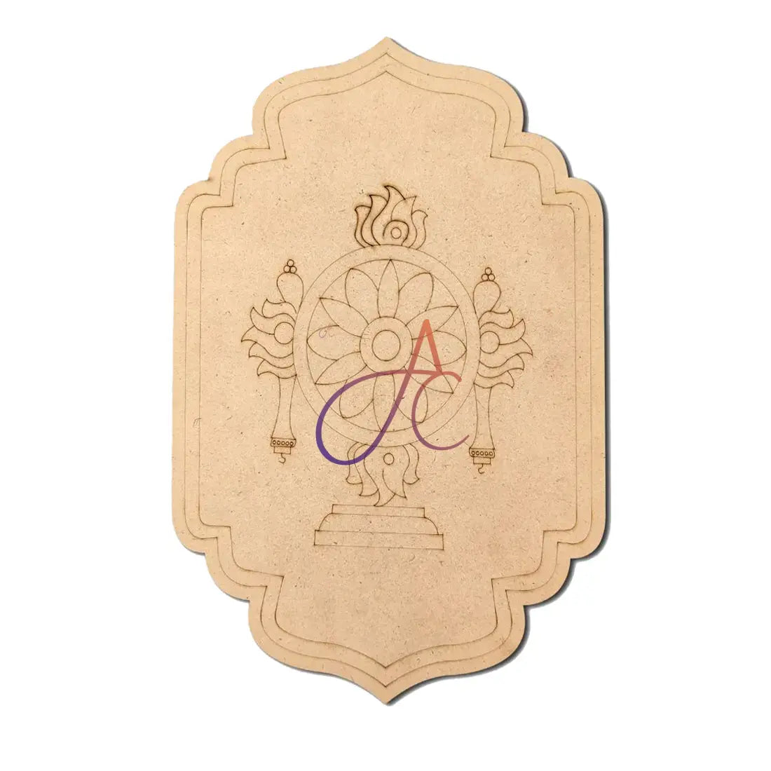 MDF Premarked Chakra