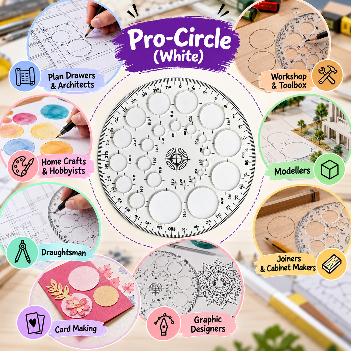 Procircle - Pro-Circle ( White)