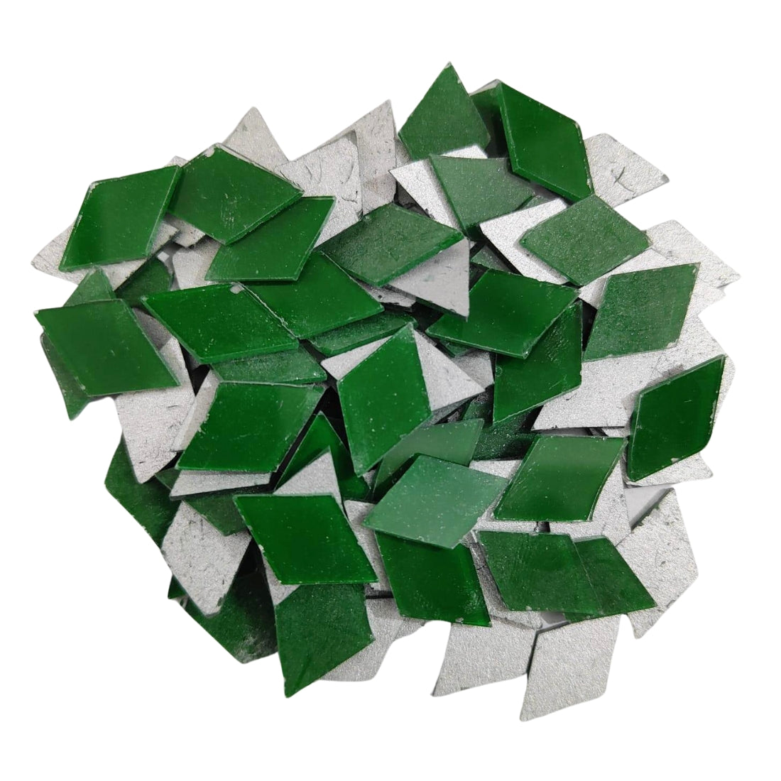 Color Glass Mirror- Diamond- 25MM