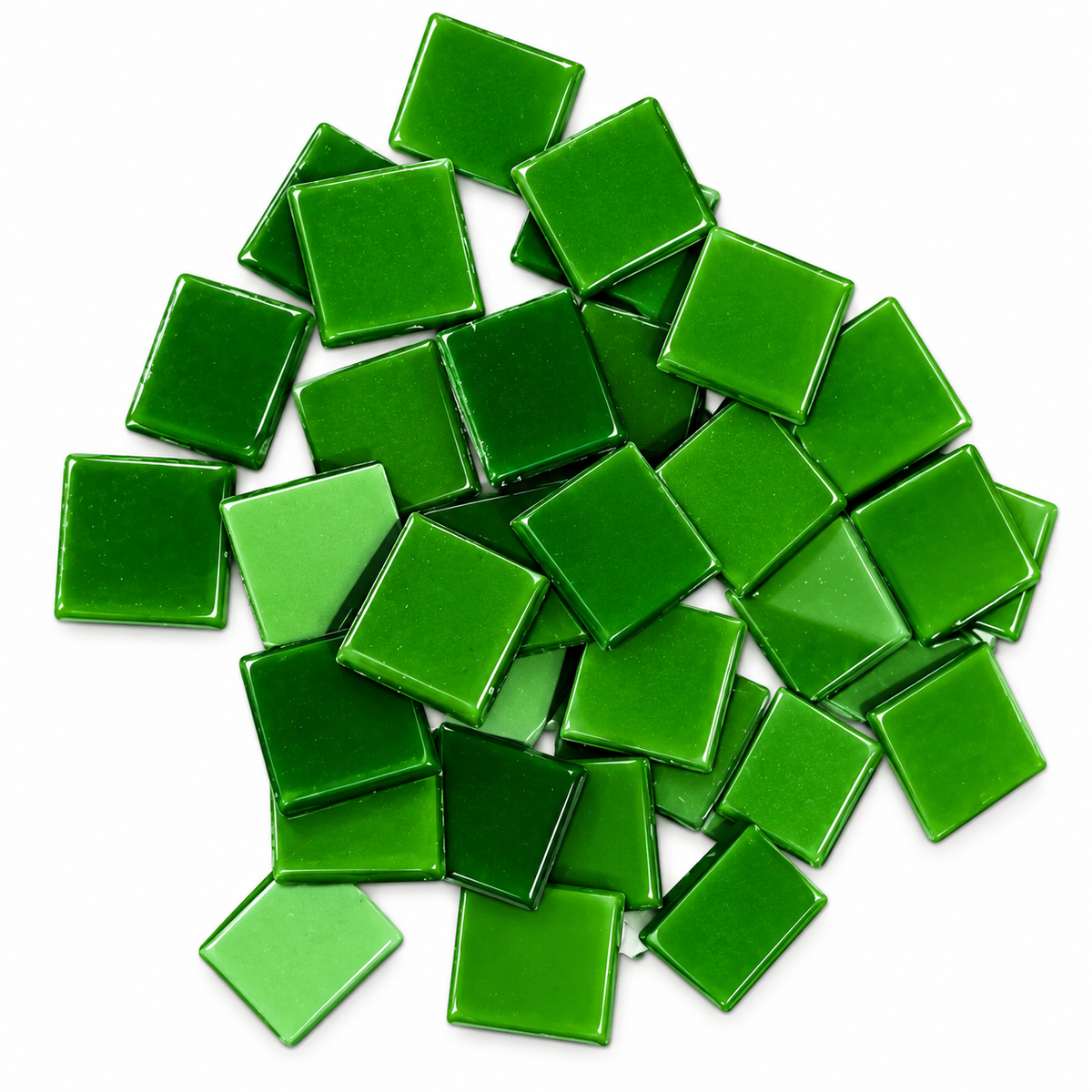 Color Glass Mirror- Square 12MM