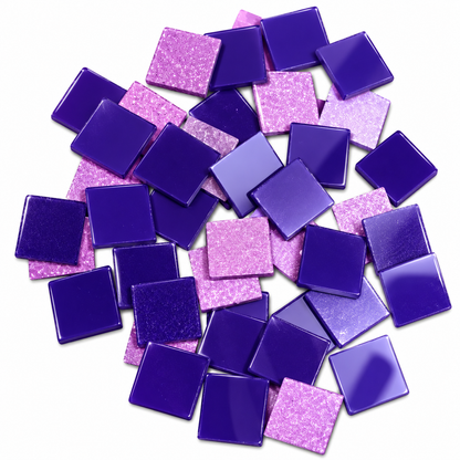 Color Glass Mirror- Square 12MM