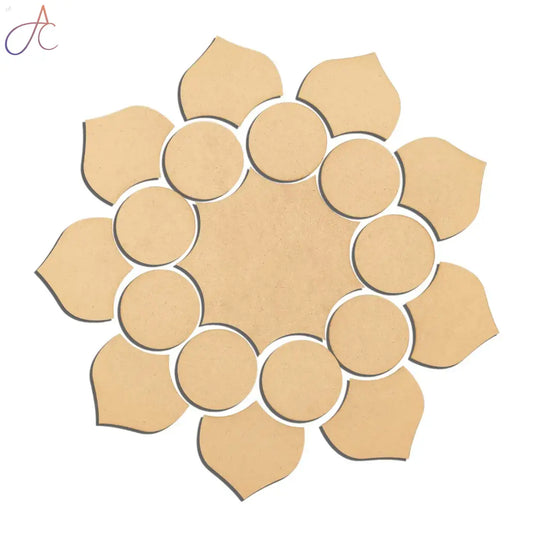 MDF Rangoli Cutouts Design-1
