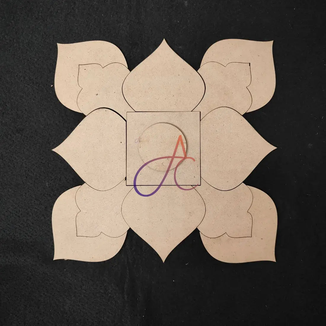 MDF Rangoli Cutouts Design-2