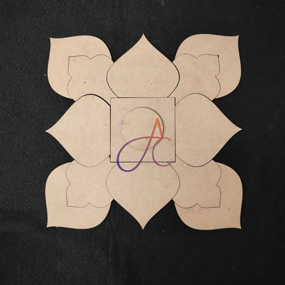 MDF Rangoli Cutouts Design-2