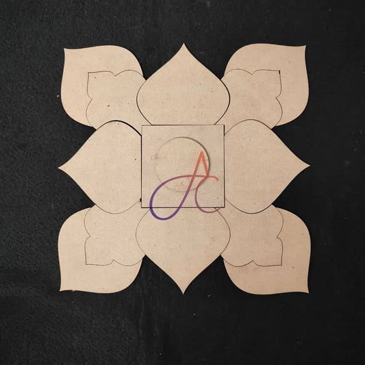 MDF Rangoli Cutouts Design-2