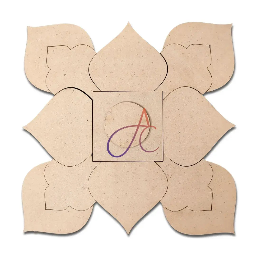 MDF Rangoli Cutouts Design-2