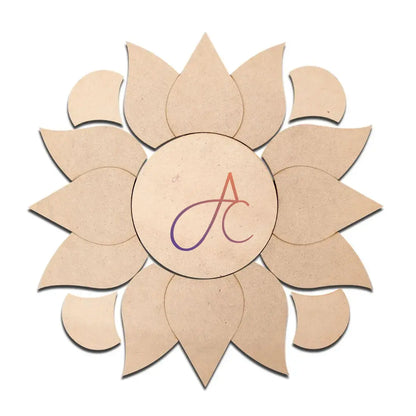 MDF Rangoli Cutouts Design-3