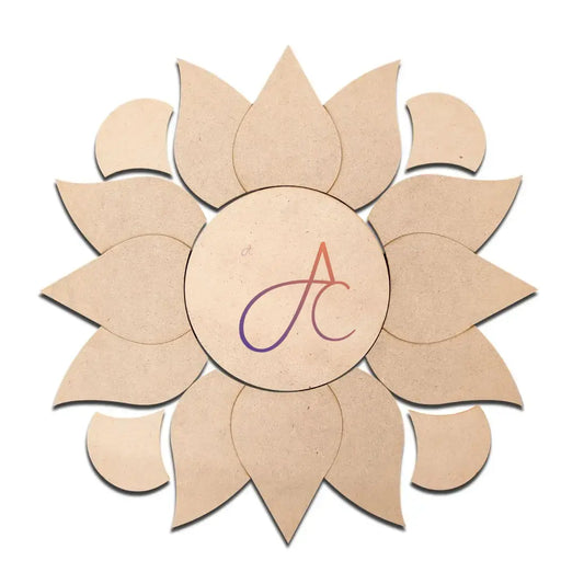 MDF Rangoli Cutouts Design-3