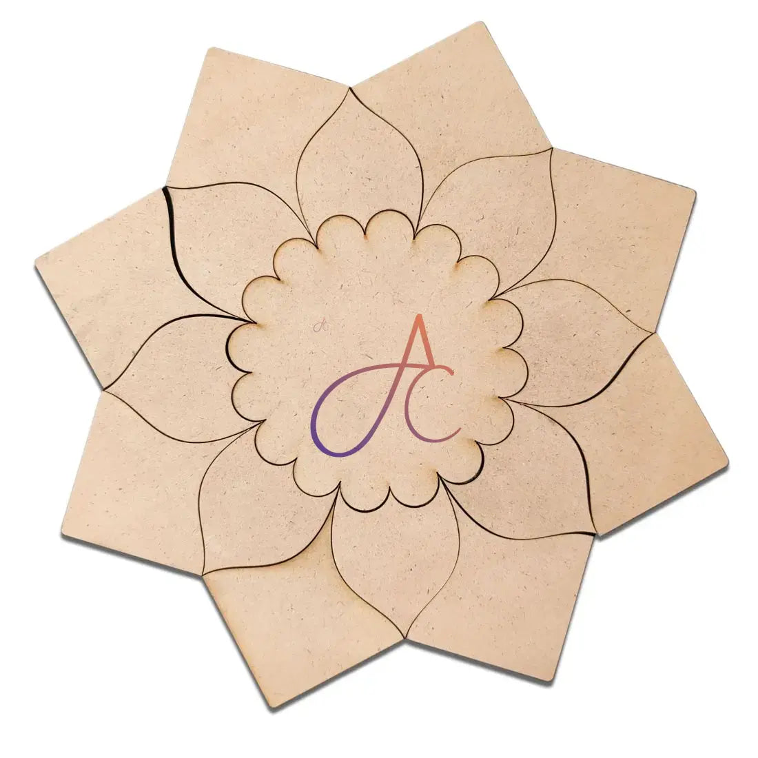 MDF Rangoli Cutouts Design-5