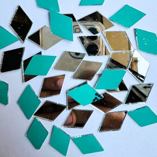 Glass Mirror- Diamond- 24MM