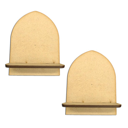 Dome Shape Design Diya Stand - Set of 2