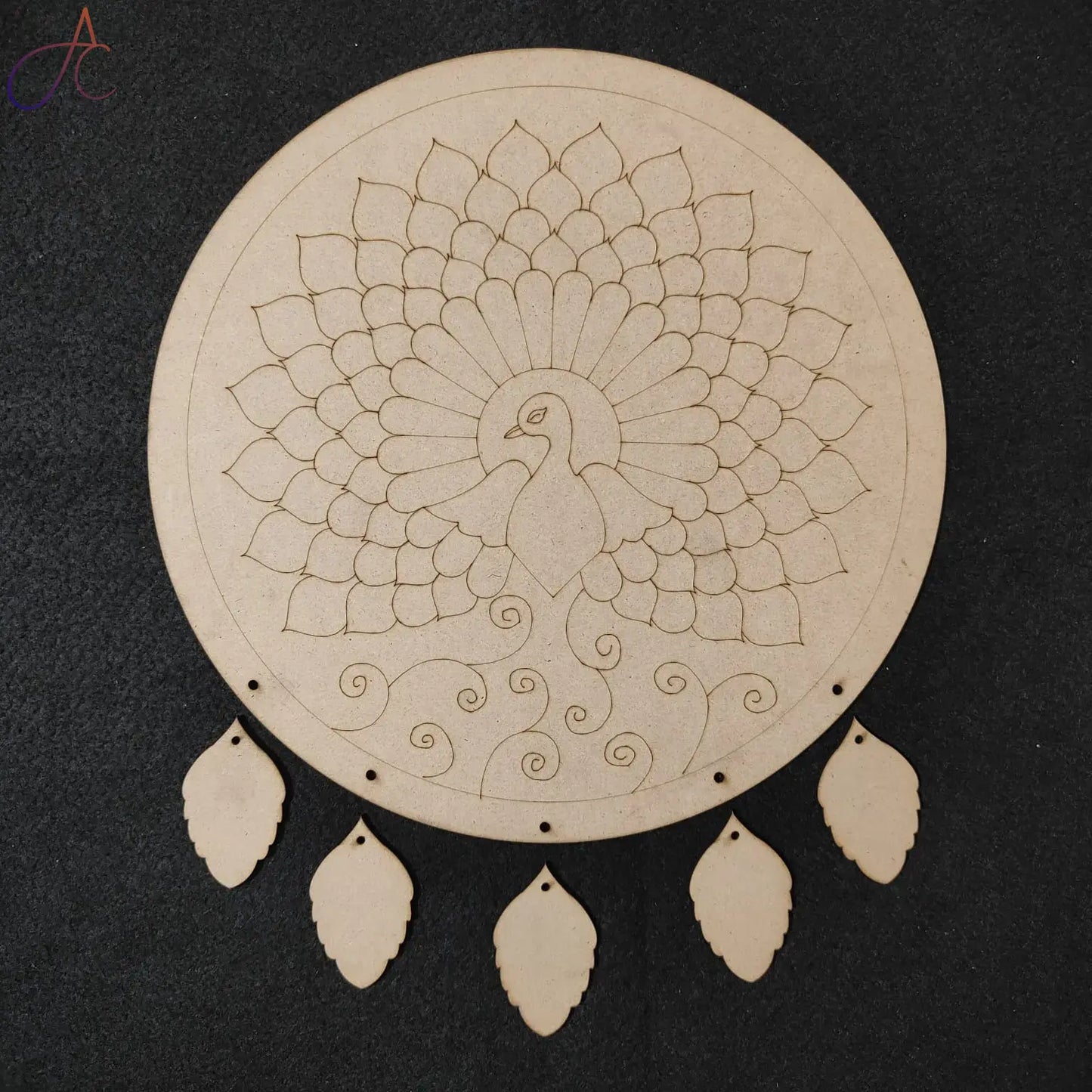 Peacock Dream Catcher