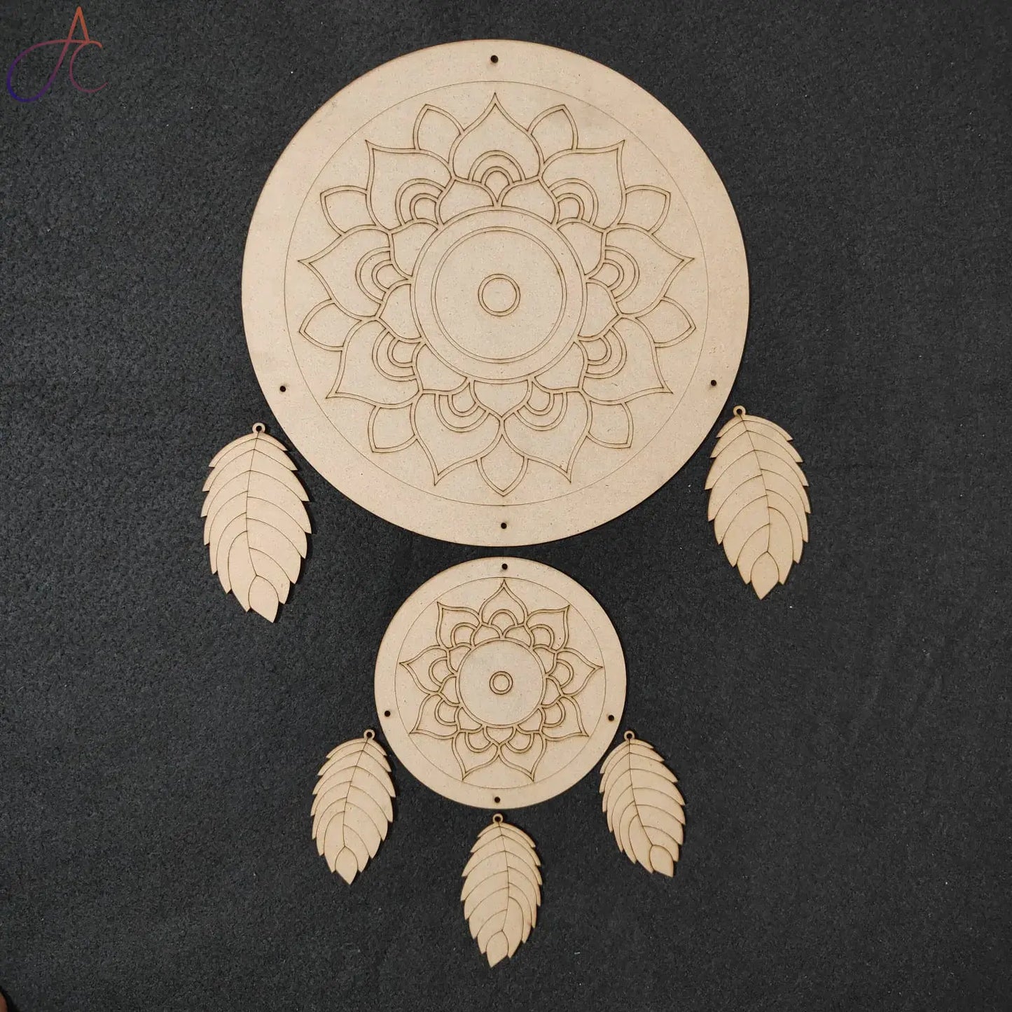 MDF Mandala Dream Catcher