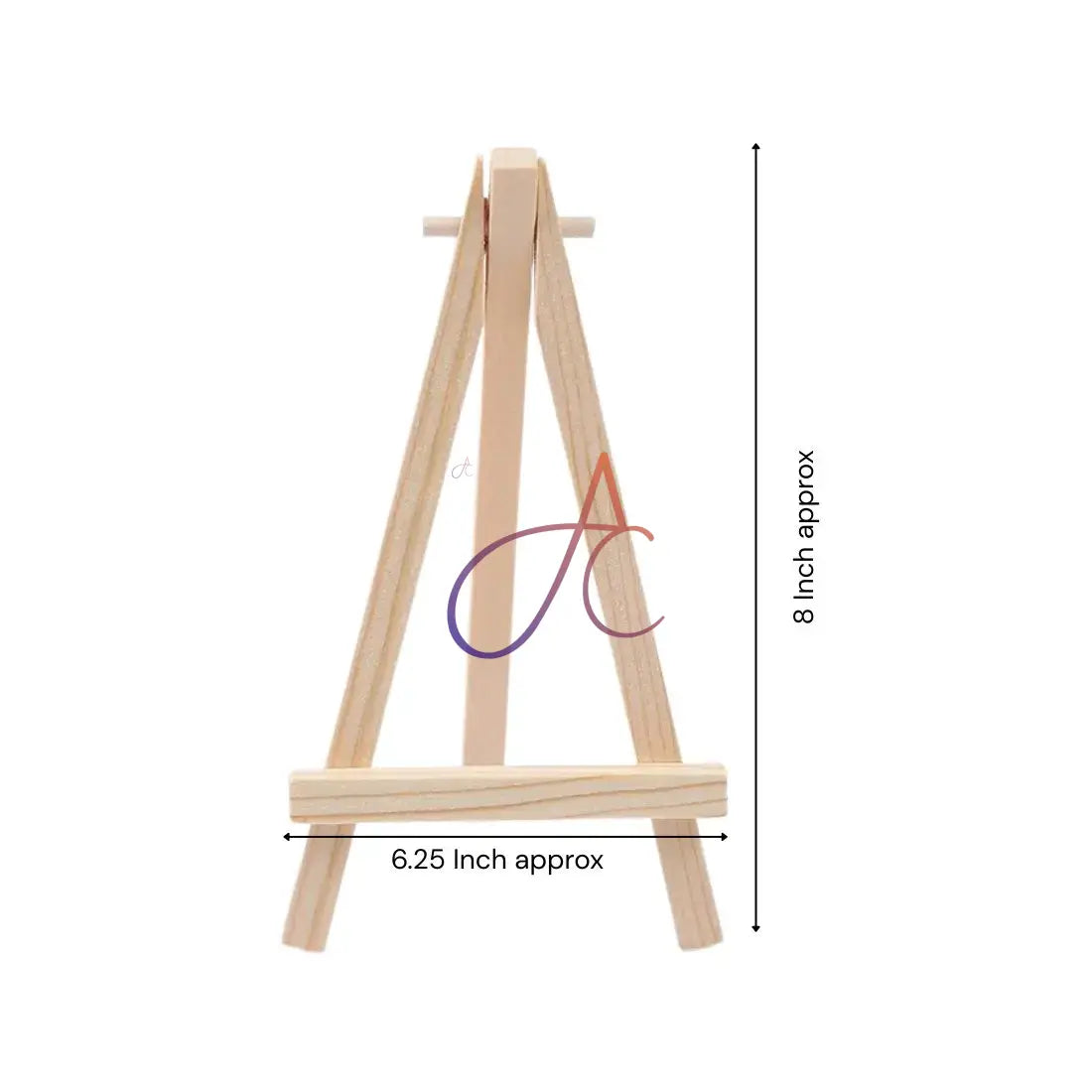8Inch Wooden Mini Tripod Easel Stand for Art Craft & Decor