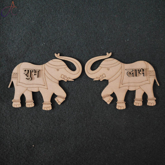 MDF Elephant Shubh Labh
