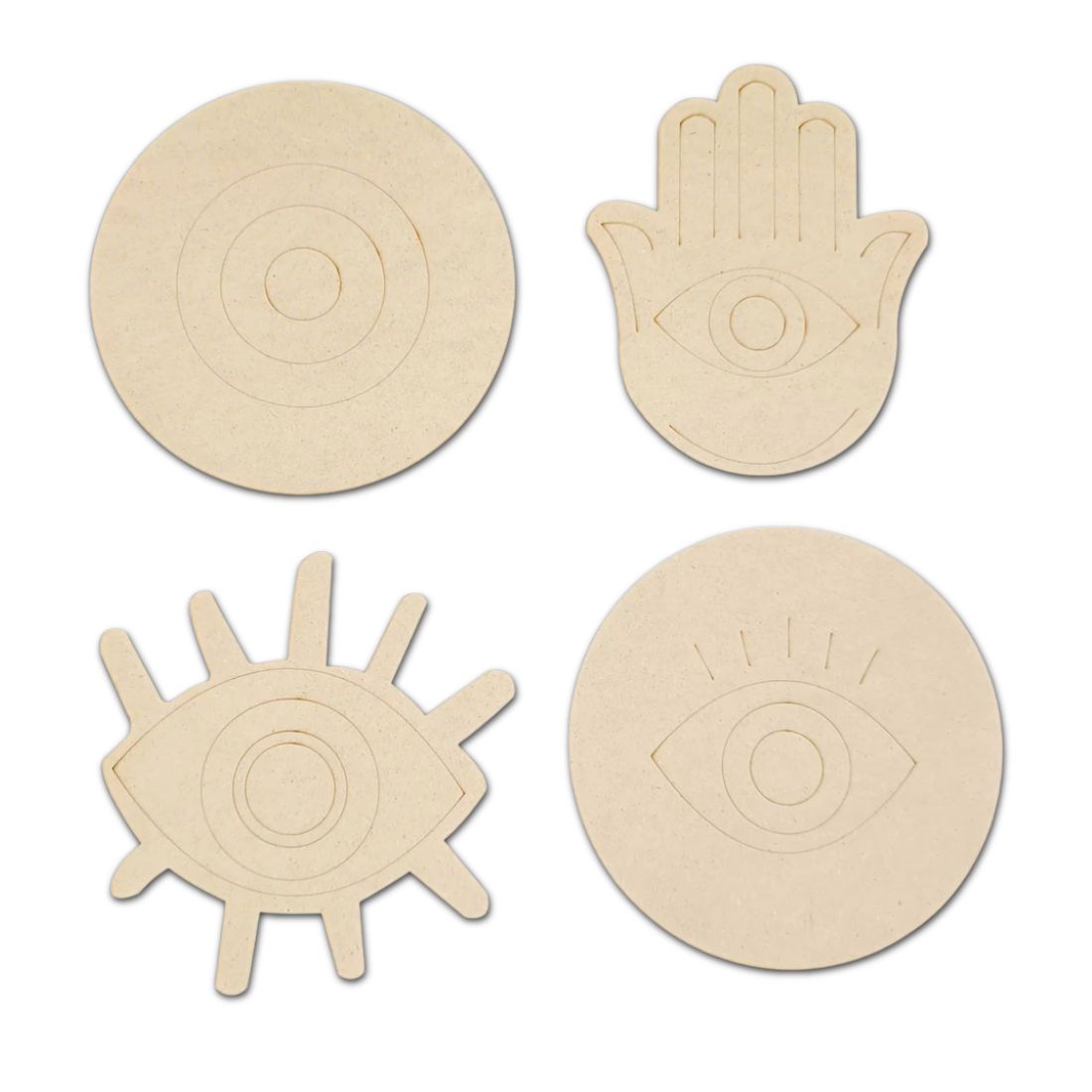 Evil Eye MDF Cutouts