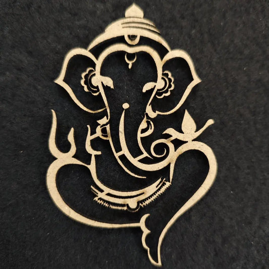 3mm MDF Ganesha Cutouts Design-03