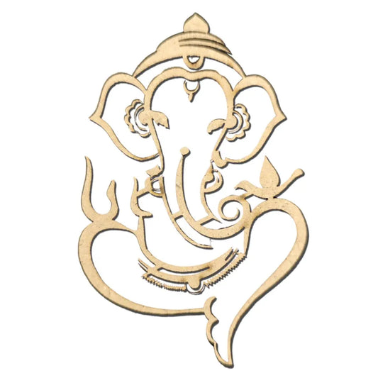 3mm MDF Ganesha Cutouts Design-03