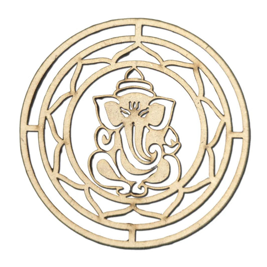 3mm MDF Ganesha Cutouts Design-04