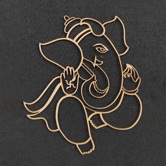 3mm MDF Ganesha Cutouts Design-05