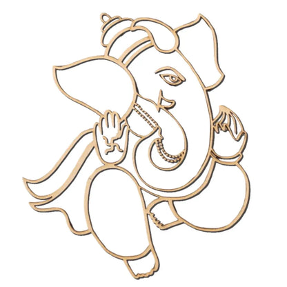 3mm MDF Ganesha Cutouts Design-05