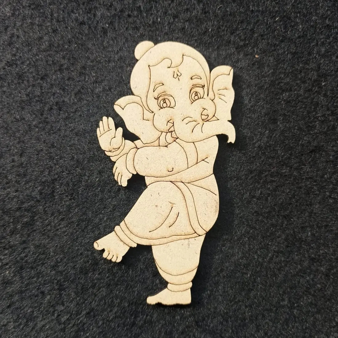 3mm MDF Ganesha Cutouts Design-08