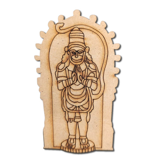Pre Marked MDF Cutout Hanumanji