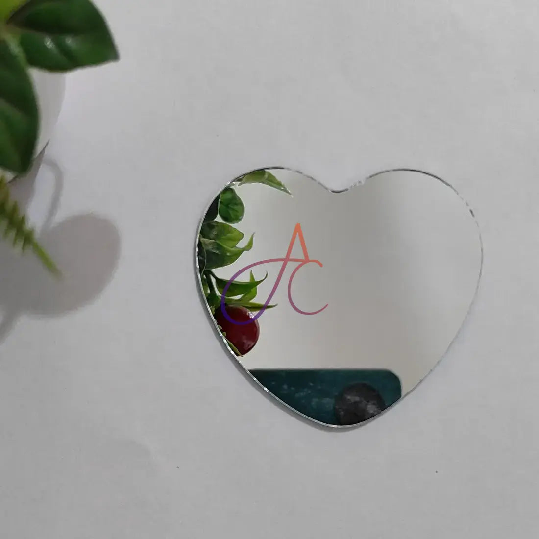 Glass Mirror- Heart Shape