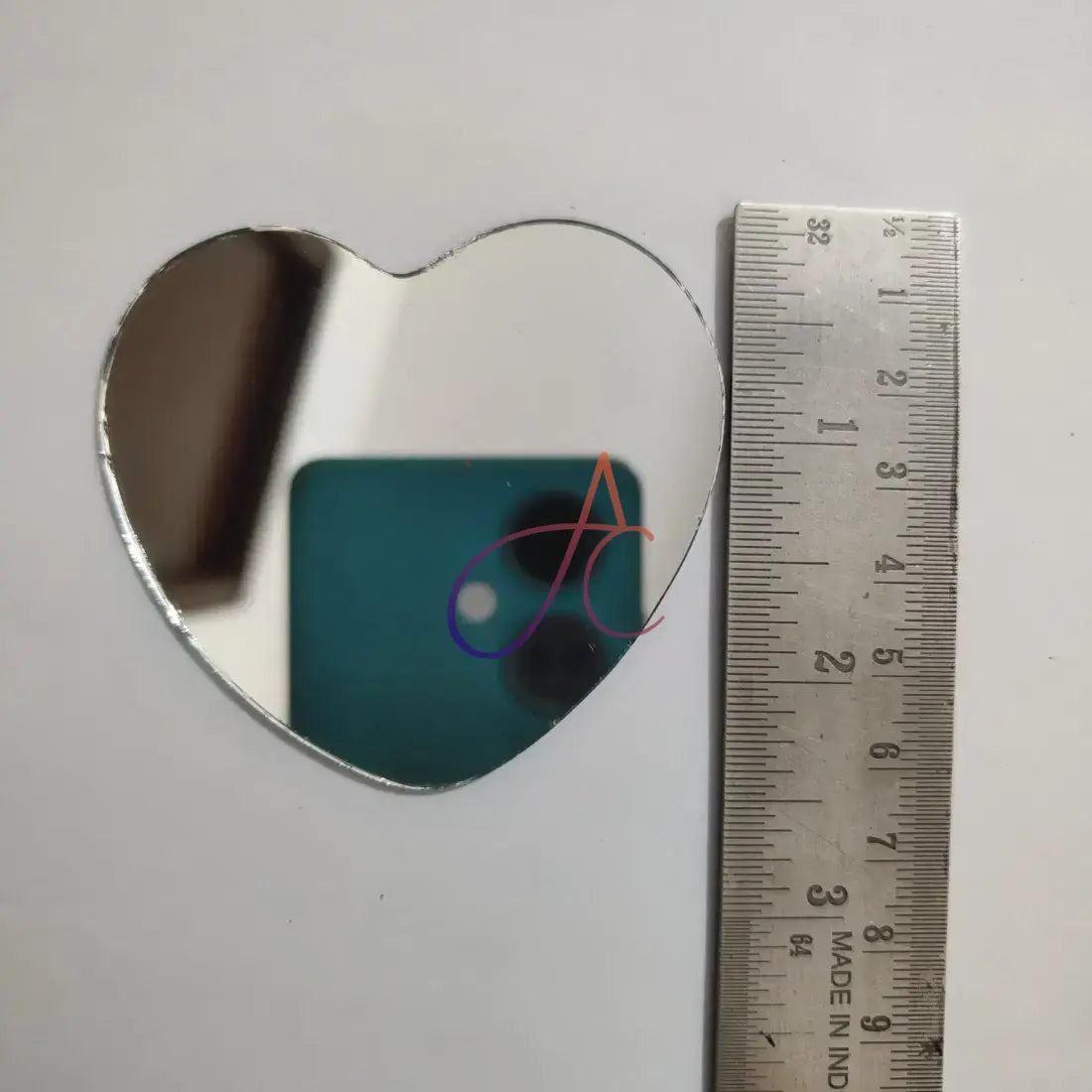 Glass Mirror- Heart Shape