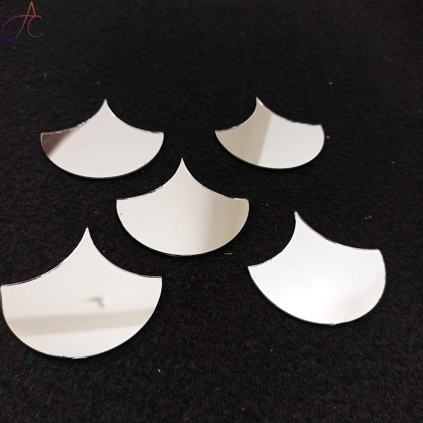 XL Glass Mirror- Diya- 65mm