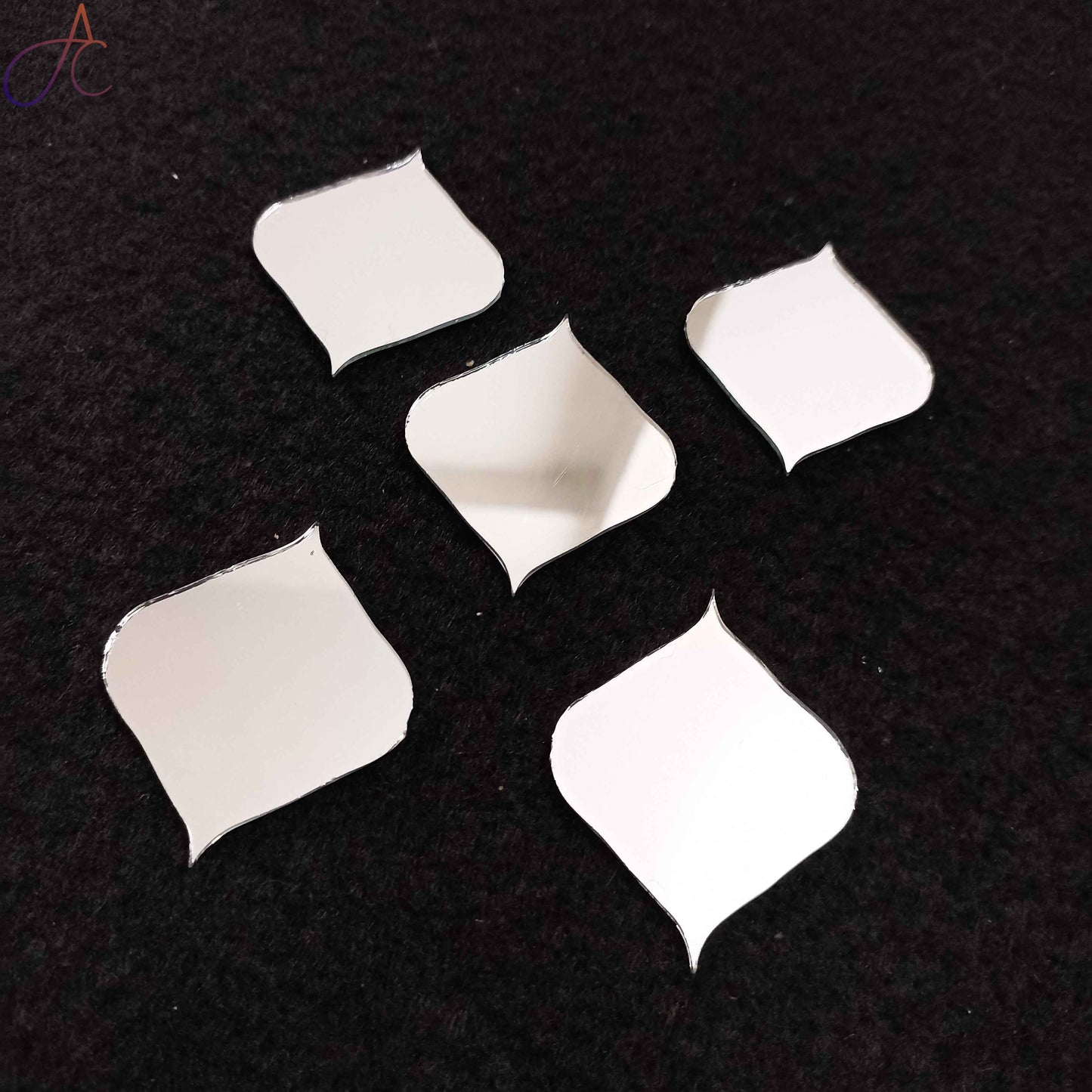 XL Glass Mirror- Sheesh Mahal- 40mm