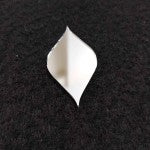 XL Glass Mirror- Leaf- 45MM