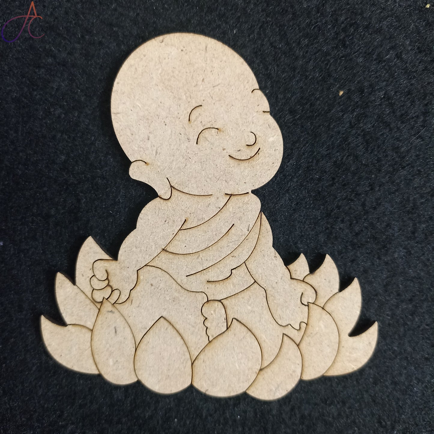 Pre Marked Baby Buddha- Set of 7