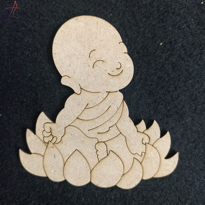 Pre Marked Baby Buddha- Set of 7