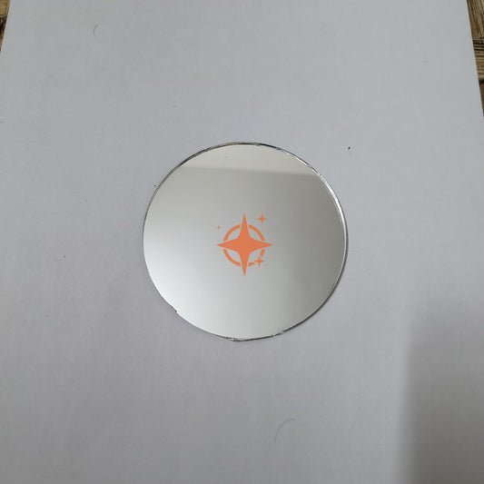 Glass Mirror- Round- 4INCH