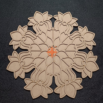 MDF Rangoli Design- 2