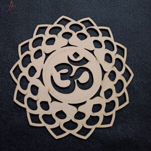 MDF Om Mandala Design- 1