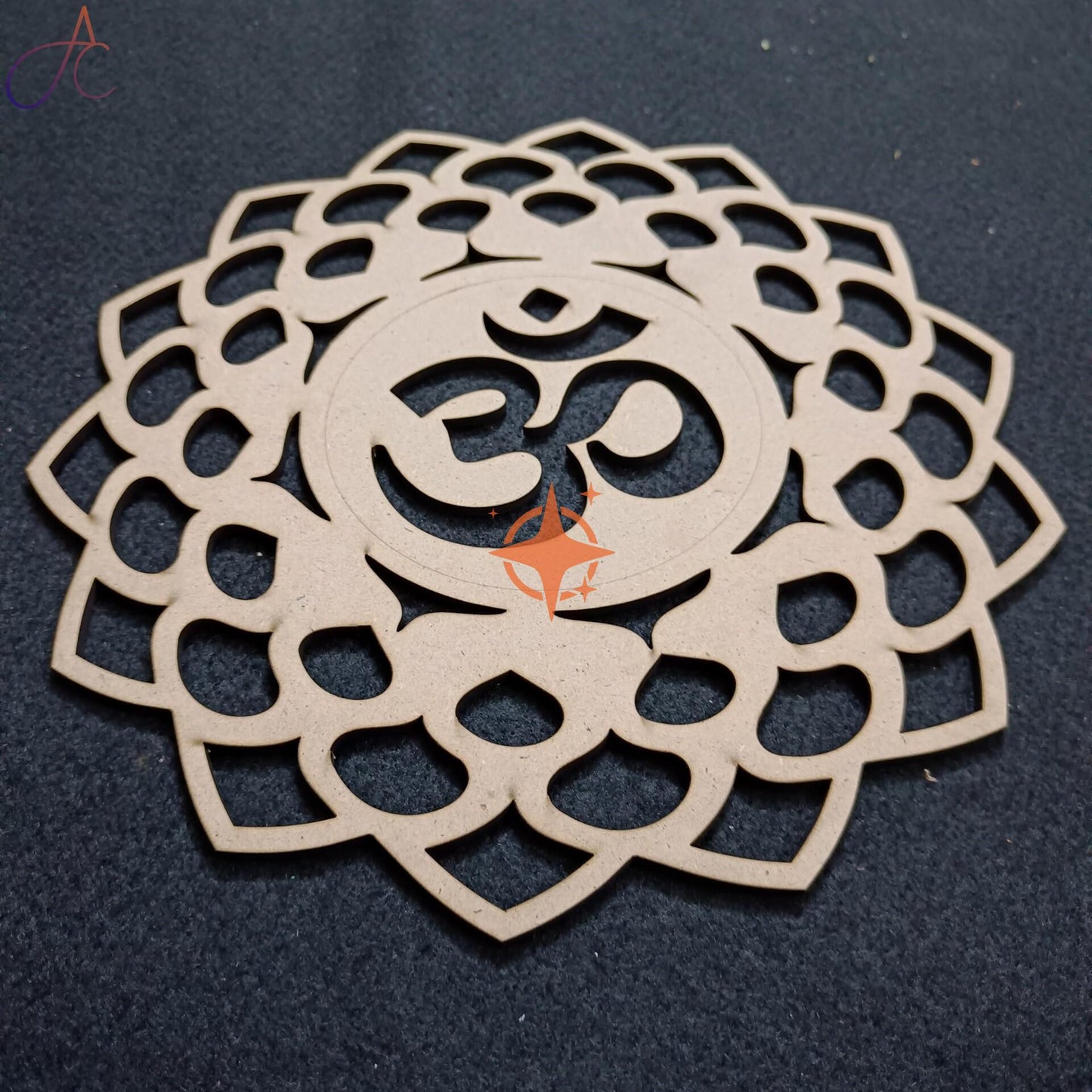 MDF Om Mandala Design- 1