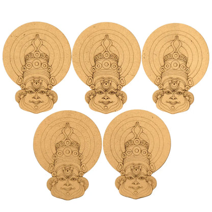 MDF Kathakali  Fridge Magnet