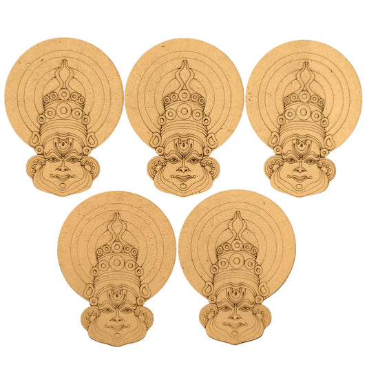 MDF Kathakali  Fridge Magnet