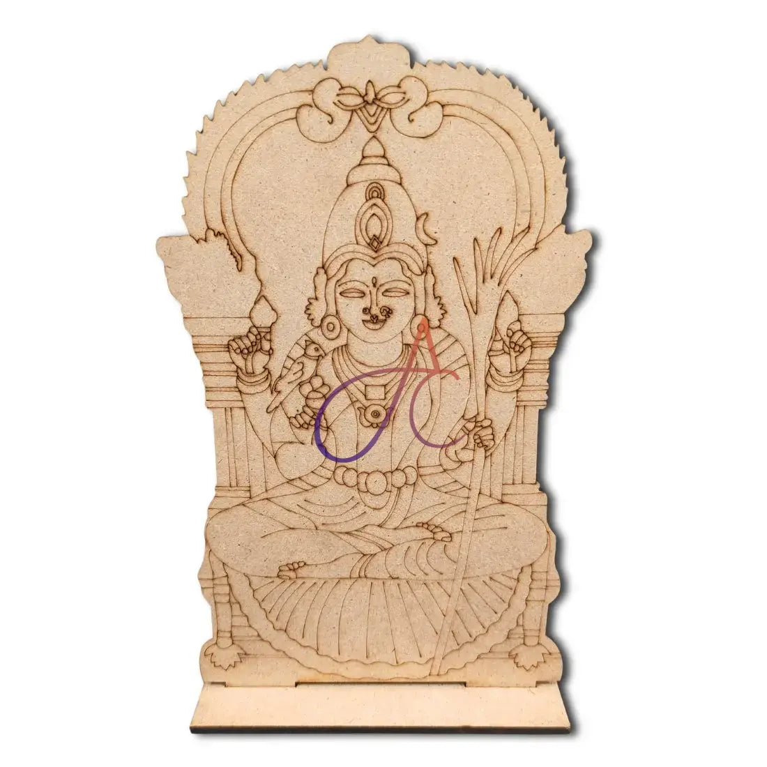 MDF Cutout Lalitha Devi with Stand