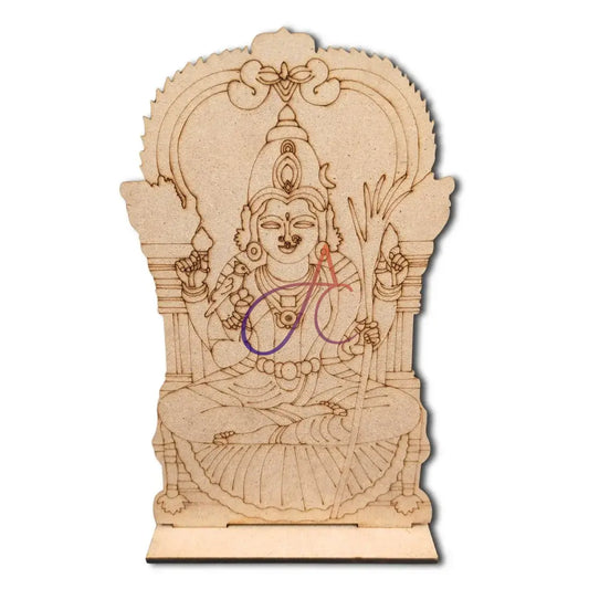 MDF Cutout Lalitha Devi with Stand