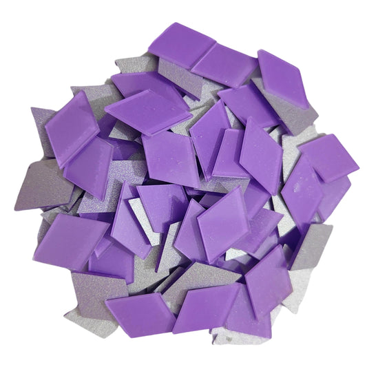 Color Glass Mirror- Diamond- 25MM