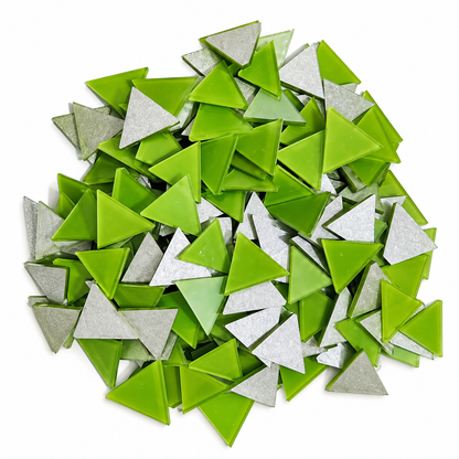 Color Glass Mirror-Triangle- 13MM