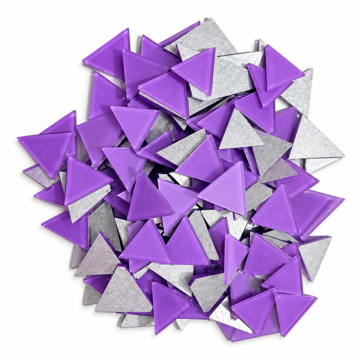 Color Glass Mirror-Triangle- 13MM