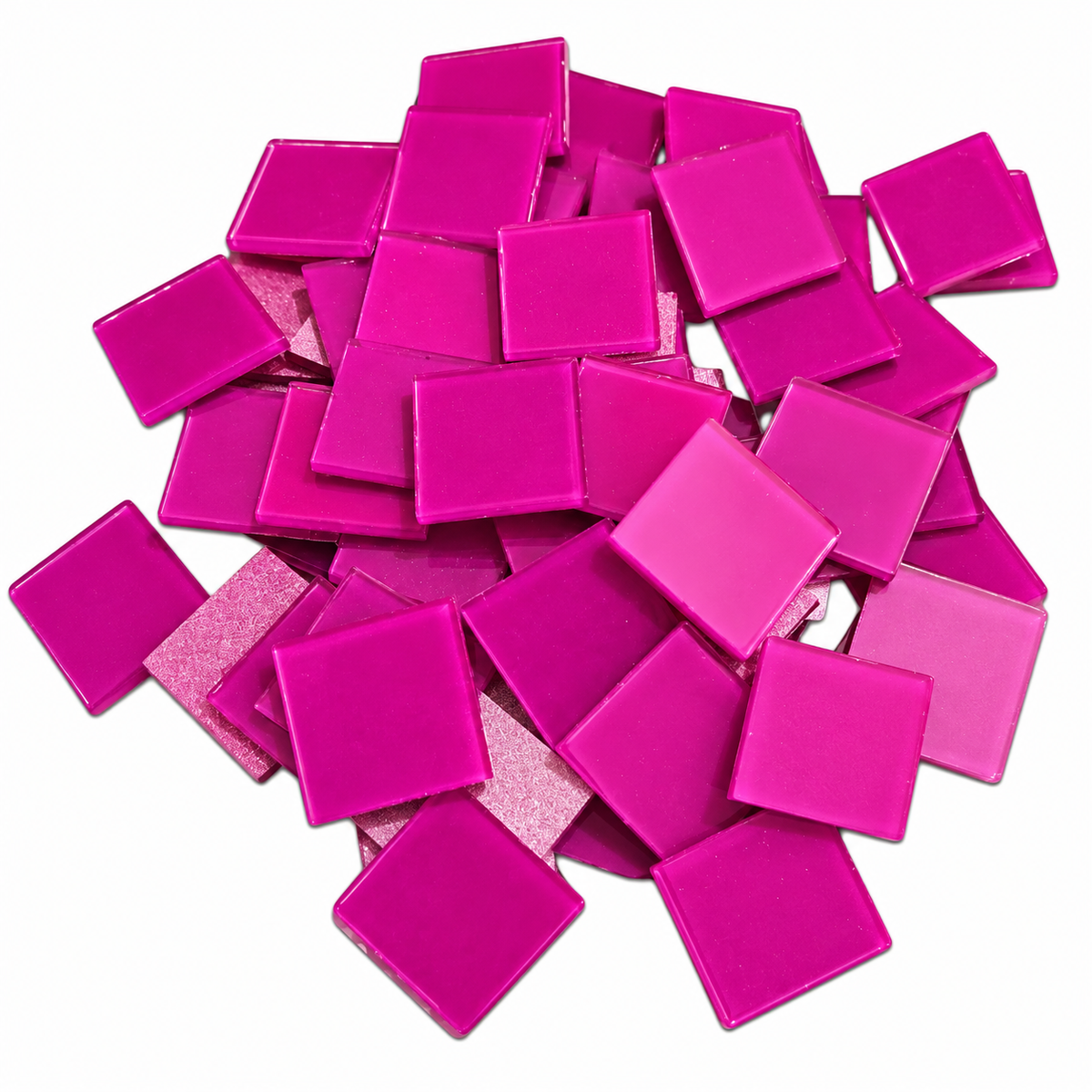 Color Glass Mirror- Square 12MM