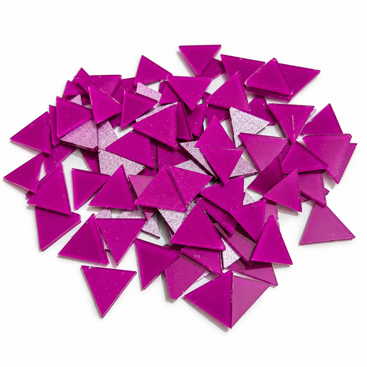 Color Glass Mirror-Triangle- 13MM