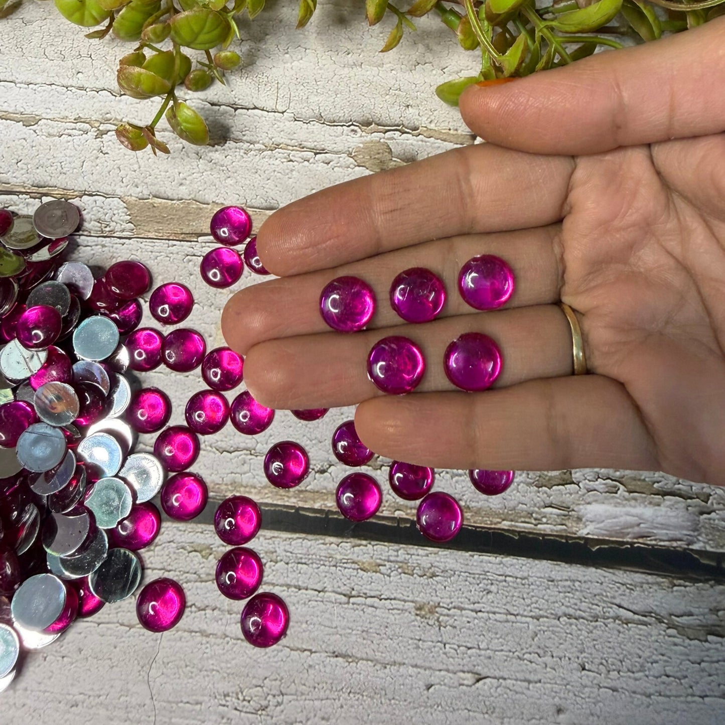 Round Rhinestones - Multi Color